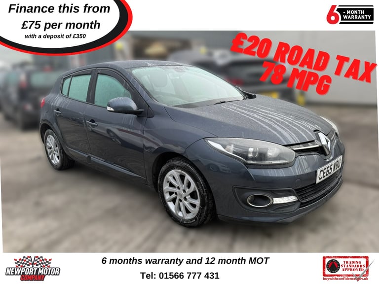 2015 Renault Megane 1.5 dCi Dynamique Nav 5dr HATCHBACK Diesel Manual