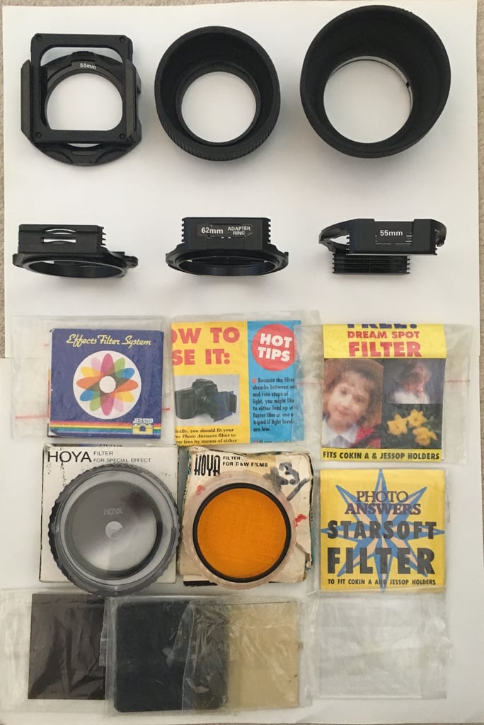 Camera Filters and Holders
