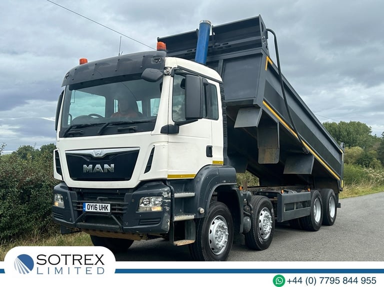 MAN/ ERF TGS 35 400 8 X 4 Steel Tipper