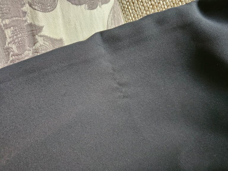 Vintage black dress by global, size 12