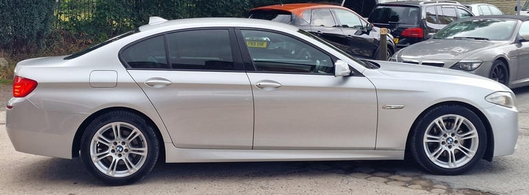 2013 BMW 5 Series 520d M Sport 4dr Step Auto [Start Stop] SALOON DIESEL Automatic