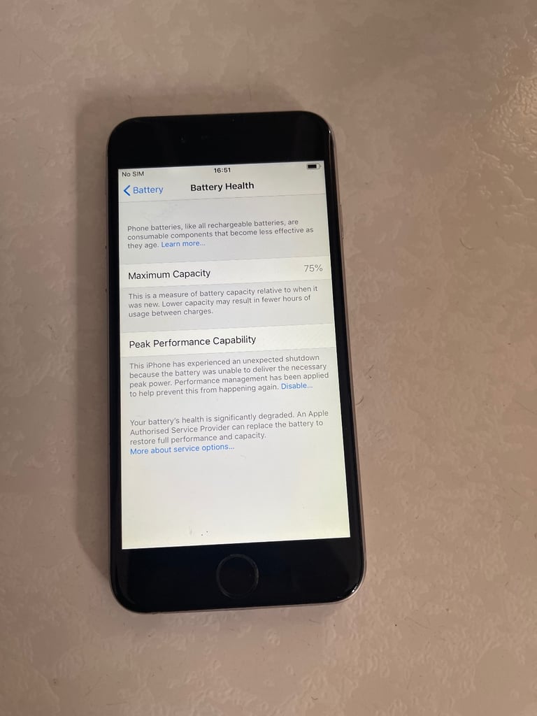Apple iPhone 6……128 Gb.  Only £39