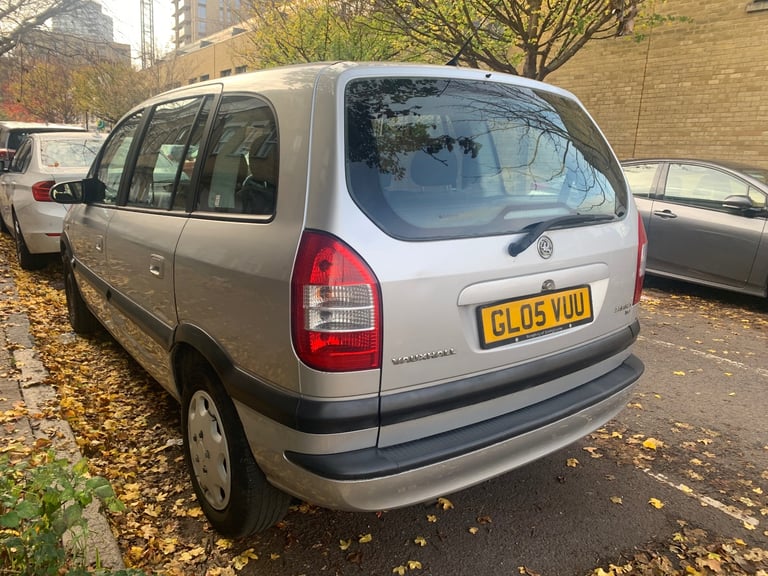 Vauxhall, ZAFIRA, MPV, 2005, Manual, 1598 (cc), 5 doors