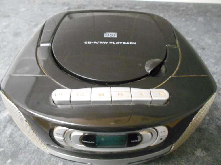 Tesco CD/Tape/Radio Portable Boombox (PLEASE READ)