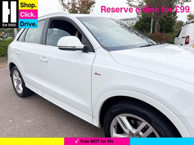 2012 Audi Q3 2.0 TFSI S line SUV 5dr Petrol Manual quattro Euro 5 (s/s) (170 ps) ESTATE Petrol Ma...