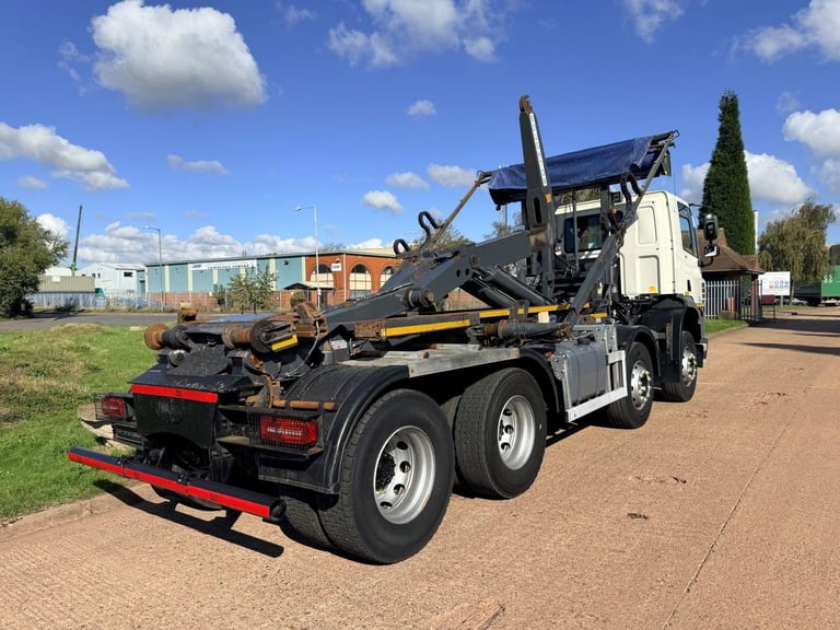 DAF CF 450 2020 (70) EURO 6, 8X4 HOOK LOADER, BOUGHTON EQUIPMENT