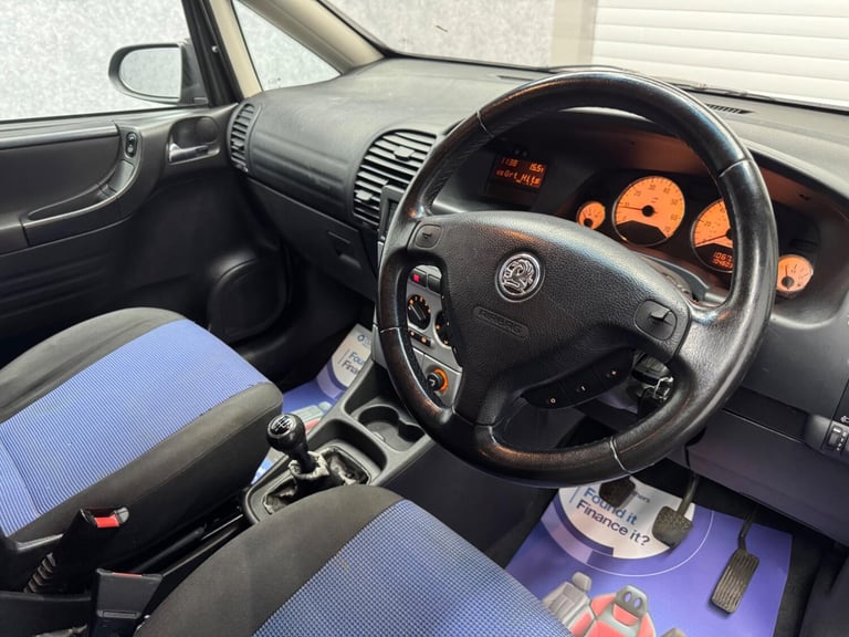 2004 Vauxhall Zafira 1.6i 16v Energy 5dr MPV Petrol Manual