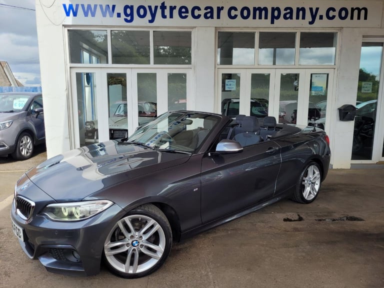 image for BMW 2 SERIES 1.5 218i M Sport Convertible Grey Manual Petrol 2016