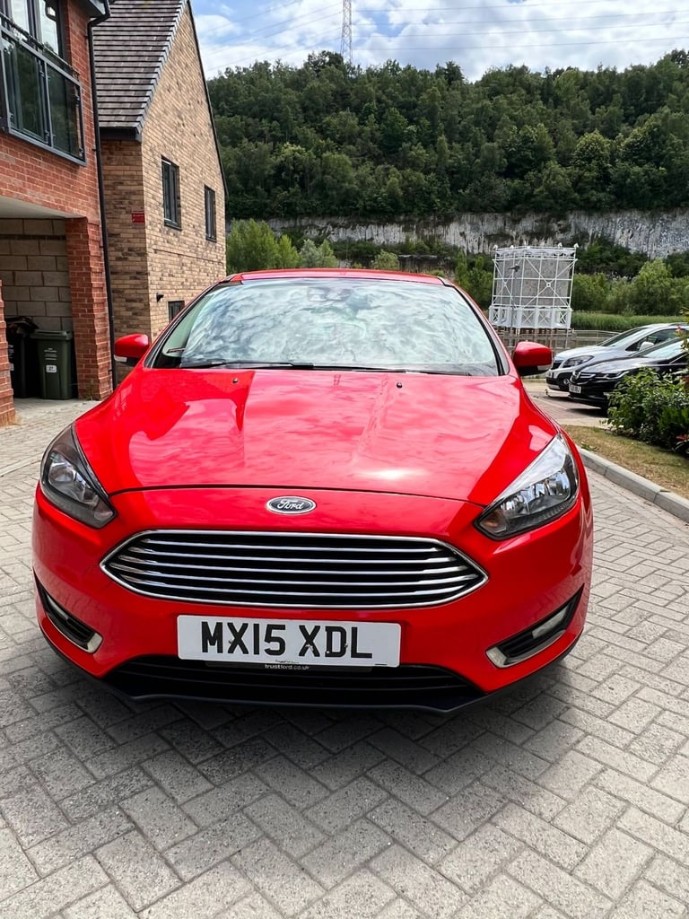 2015 FORD FOCUS 1.0T TITANIUM START/STOP 55K MILES MOTD JUNE 2026 SAT NAV PARKING SENSOR