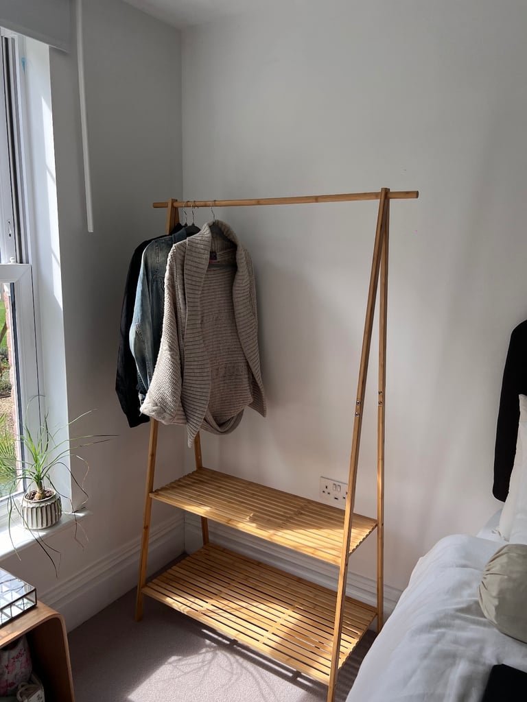 image for Open wardrobe clothing hanger storage organiser