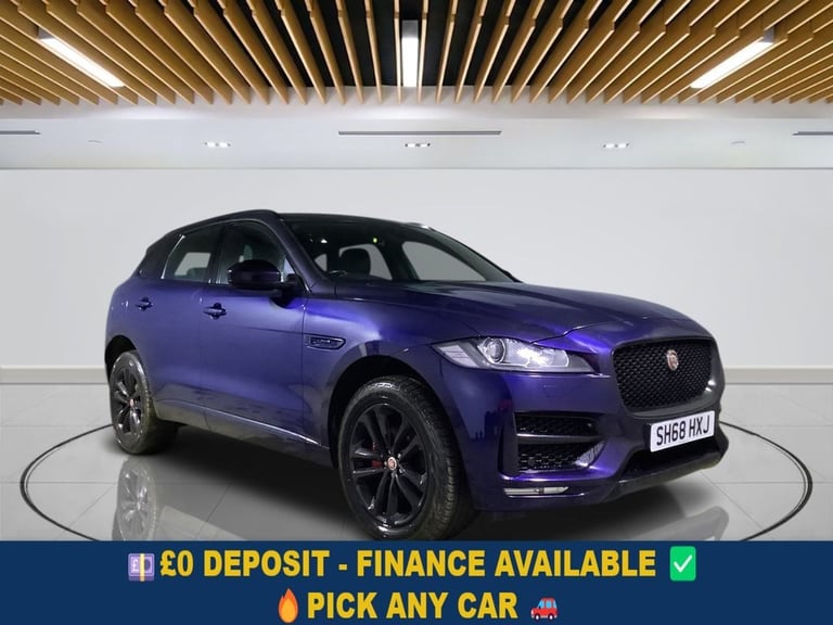 2018 Jaguar F-Pace 2.0 D180 R-Sport SUV 5dr Diesel Auto AWD Euro 6 (s/s) (180 ps) ESTATE Diesel A...