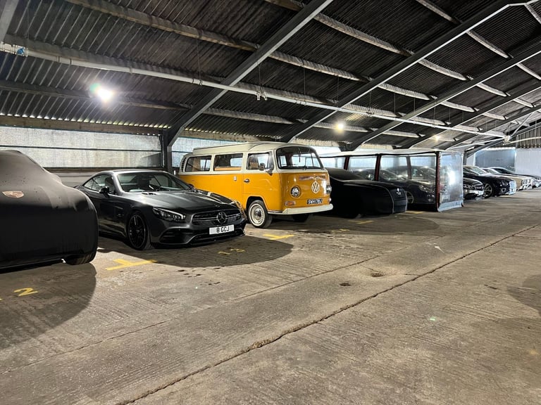Car storage Indoor Cherished Car & Motorhome Storage/Parking/Care Packages Dore 