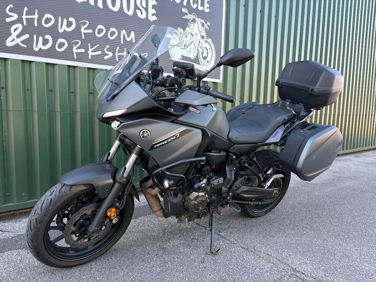 Yamaha Tracer 700 Matt Grey 2021 One Owner 22k Full Luggage Sat Nav 