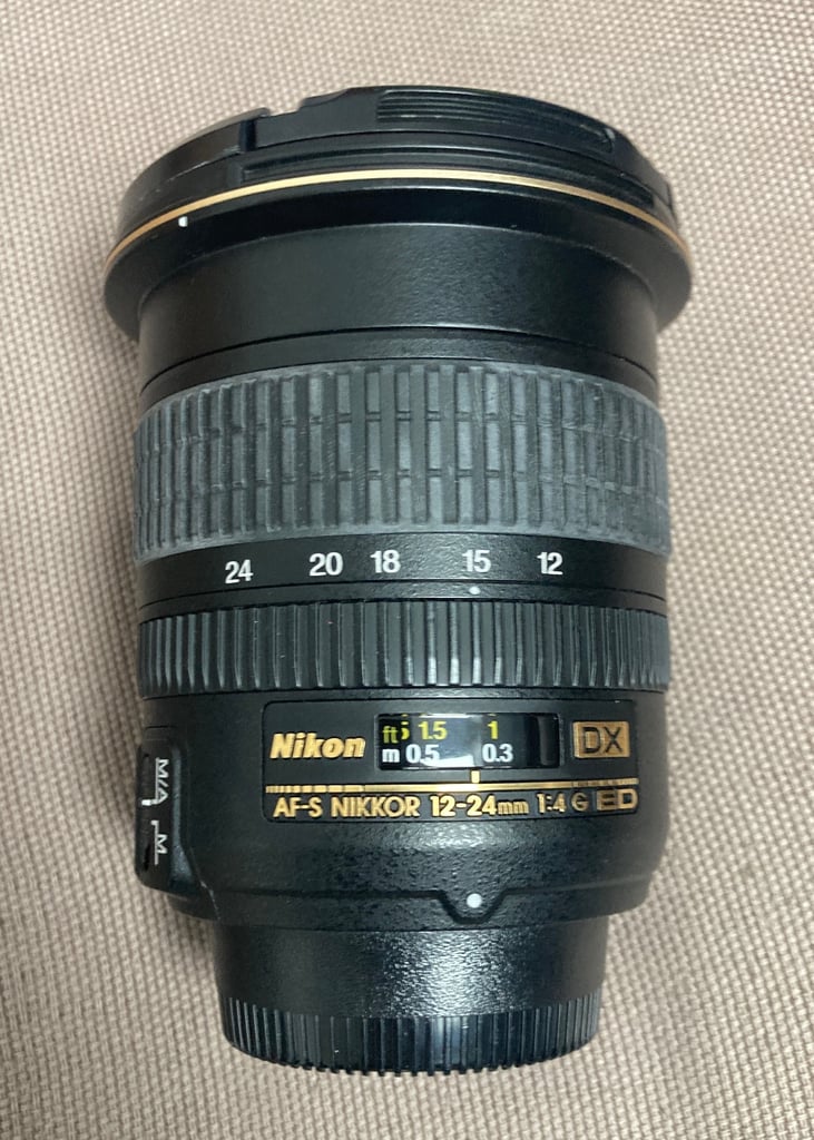 Nikon 12-24mm lense
