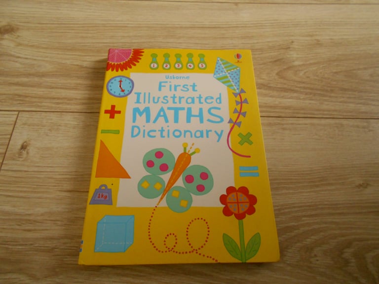 USBORNE FIRST ILLUSTRATED MATHS DICTIONARY PAPERBACK BOOK