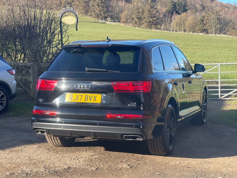 ULEZ COMPLIANT | 2017 AUDI Q7 S LINE V6 QUATTRO 7 SEATER SUV | 6 MONTHS WARRANTY