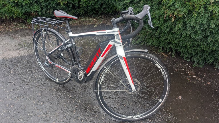 image for Giant Road-E- Fast, legal e-bike with rack