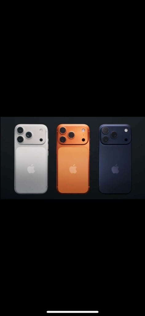 iPhone 17 pro max 256gb £1220 new 512gb £1300 2TB £1600 unlocked with Apple Warranty