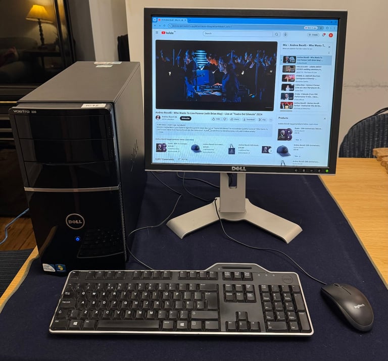 Dell Vostro 220 - Core2Duo, 2GB RAM, 160GB HDD, Chrome OS Flex, 19" screen