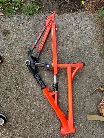 Calibre bossnut full suspension mountain bike frane in Rotherham South Yorkshire Gumtree
