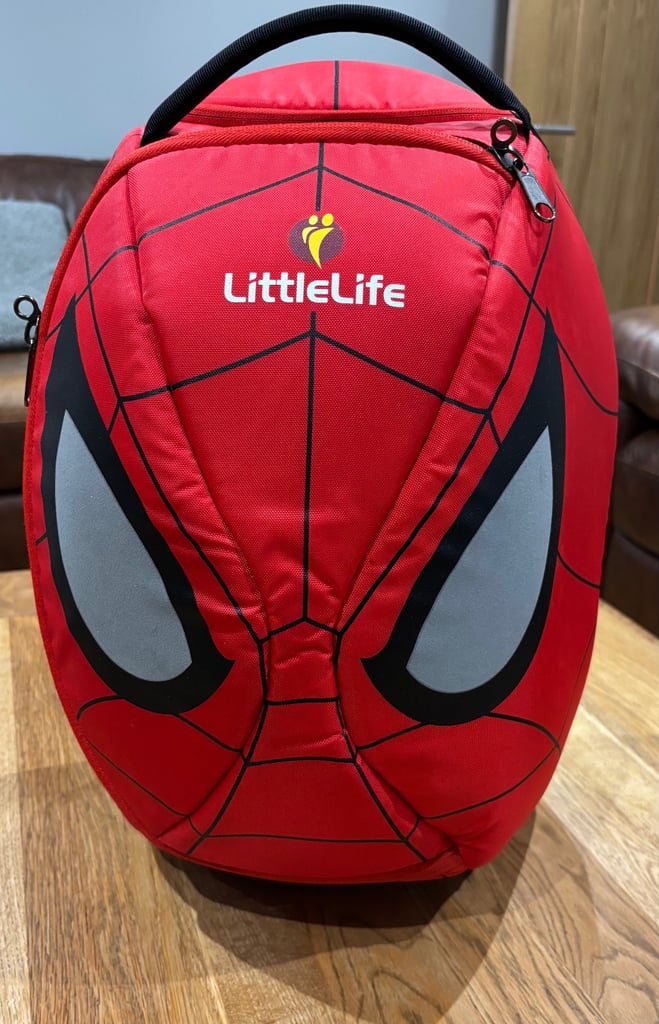 Littlelife Spider-Man carry on suitcase for sale 