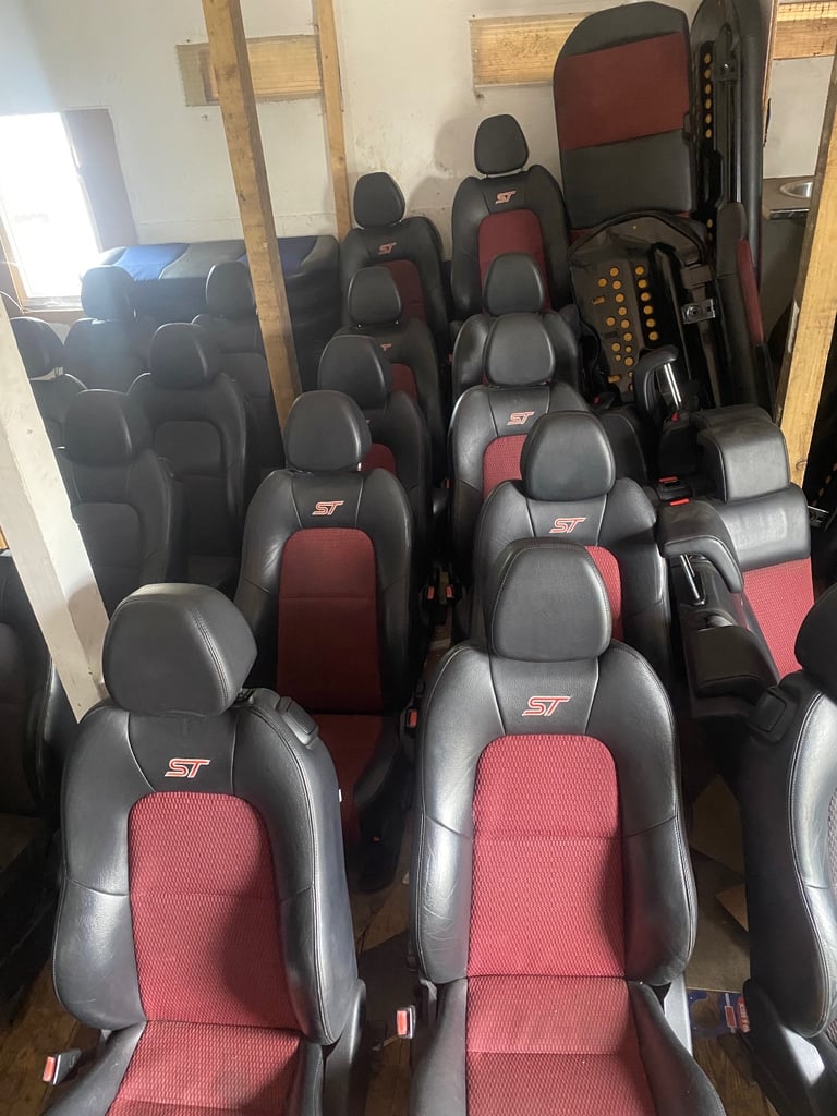 Ford Fiesta Mk6 ST & Zetec S interiors Seats 