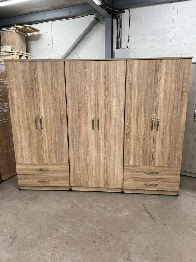 Brand New 2 To 10 Doors Wardrobe Available in Stock