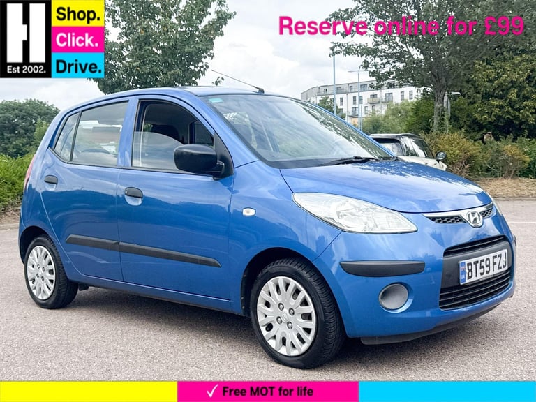 image for 2010 Hyundai i10 1.2 Classic Euro 4 5dr HATCHBACK Petrol Manual