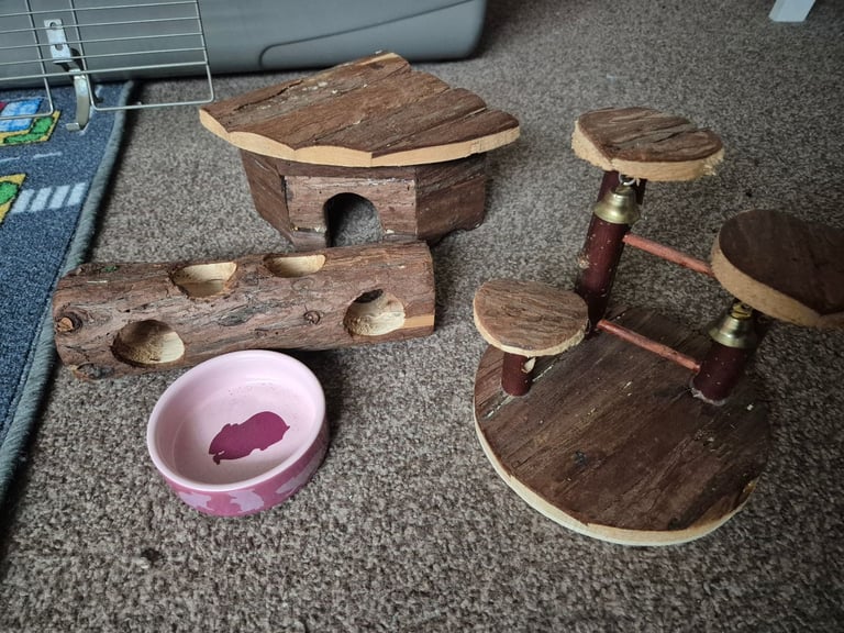 Cage for Small Rodent + Hamster Accessories