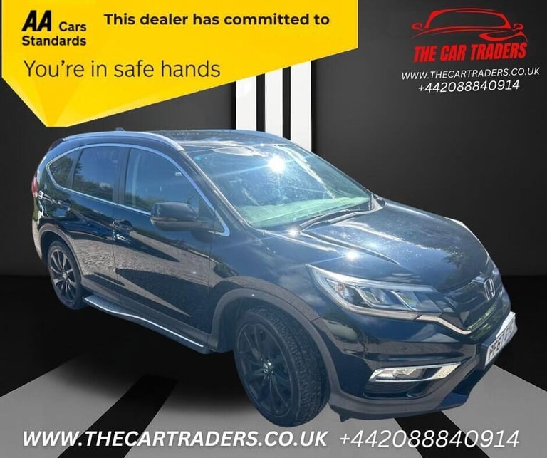 image for 2018 Honda CR-V 1.6 i-DTEC Black Edition SUV 5dr Diesel Auto 4WD Euro 6 (160 ps) SUV Diesel Autom...