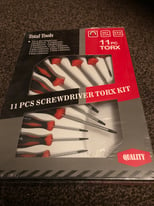 11 piece torx screwdriver set new 
