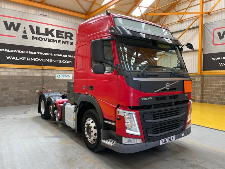 VOLVO FM 450 GLOBETROTTER *EURO 6* ADR SPEC 6X2 TRACTOR UNIT – 2017 – YJ17 BLX