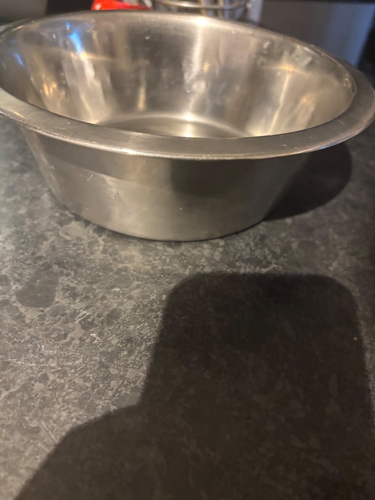X8 Plastic stainless dog bowls 
