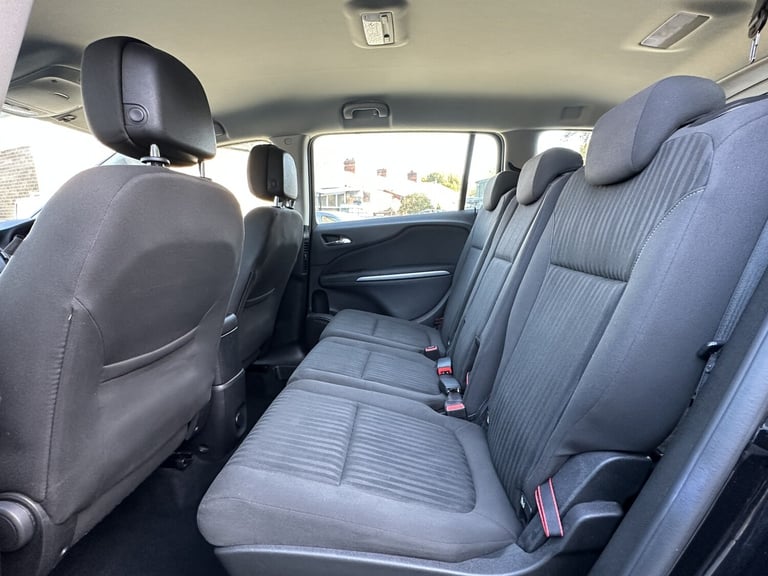 2016 Vauxhall Zafira Tourer 1.4 I Turbo Design Petrol Manual 5 Door MPV Black