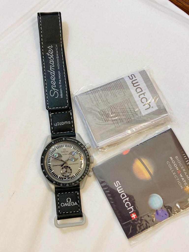 image for Omega X Swatch watch Grey 