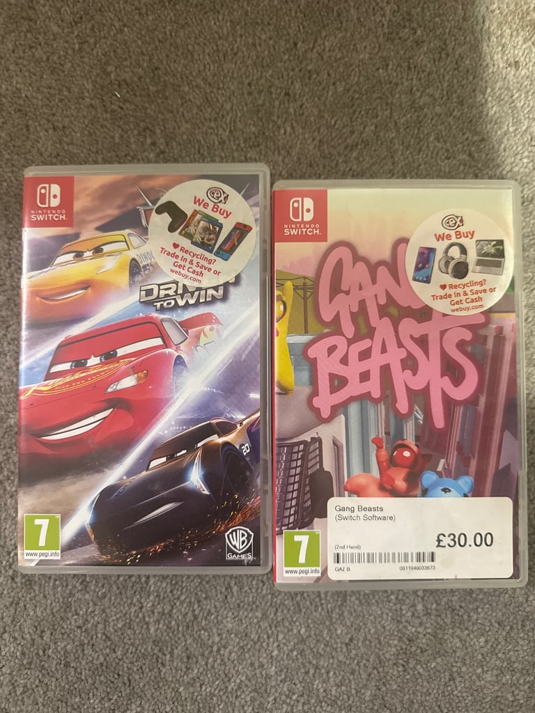 image for Cars amd gang beast 