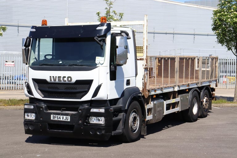 IVECO STRALIS 310 6X2 25FT DROPSIDE (2014)