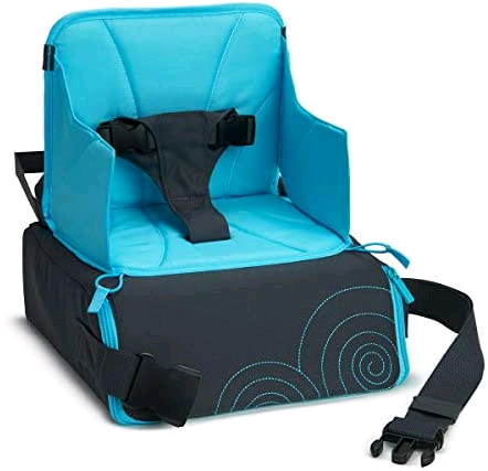 Munchkin Travel Booster Seat with Underseat Storage