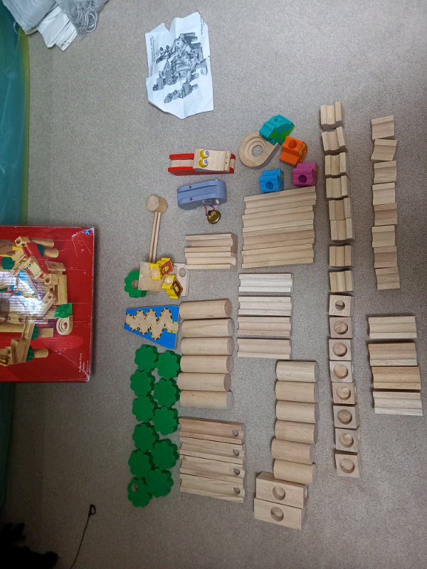 Hamleys marble run wooden toy in Eye, Suffolk Gumtree