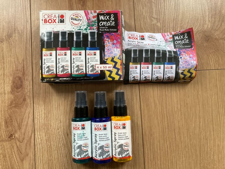 image for Marabu Crea Box Acrylic Spray set 
