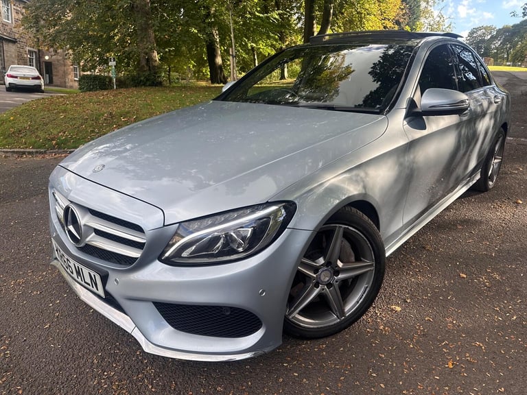 image for 2016 Mercedes-Benz C-Class 2.1 C250d AMG Line (Premium Plus) Saloon 4dr Diesel G-Tronic+ Euro 6 (...