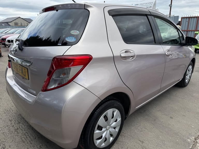 2012 Toyota Vitz YARIS 1.0 AUTO 5DR Hatchback Petrol Automatic