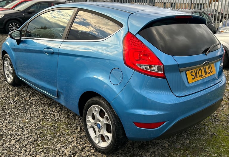 2012 Ford Fiesta 1.25 Zetec Hatchback 3dr Petrol Manual (129 g/km  81 bhp)
