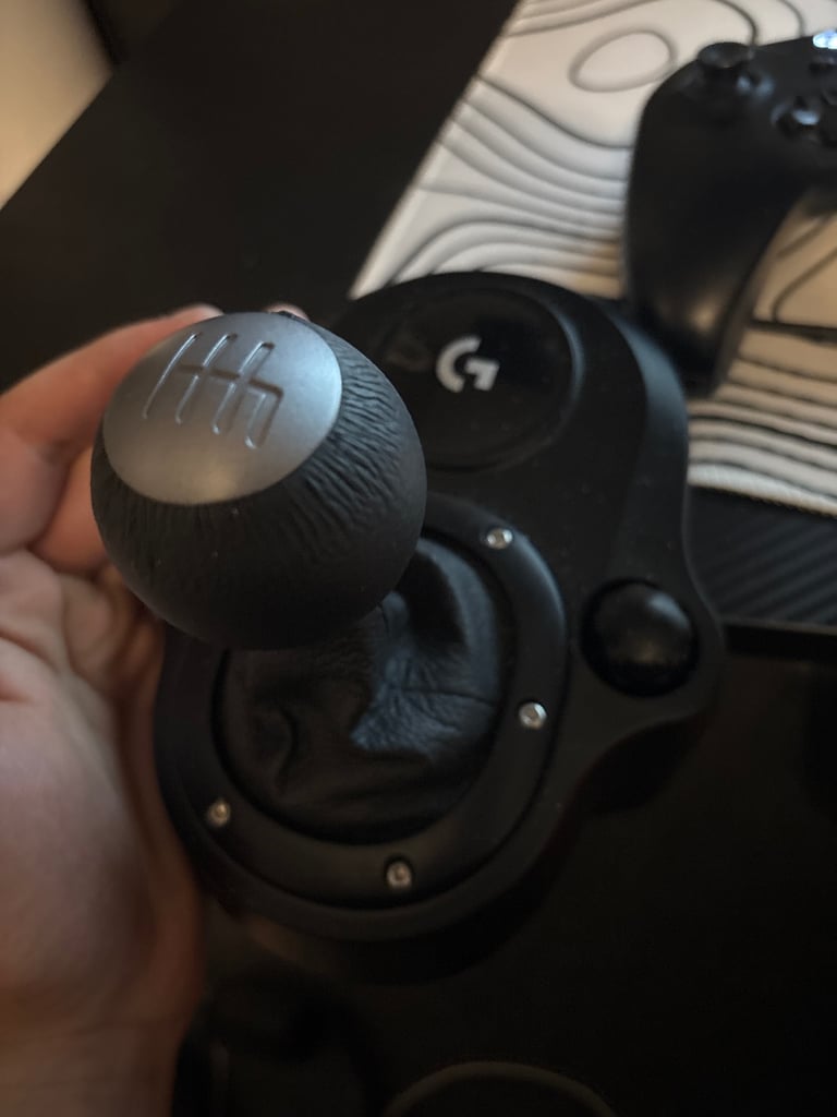 Steering wheel gears pedals 