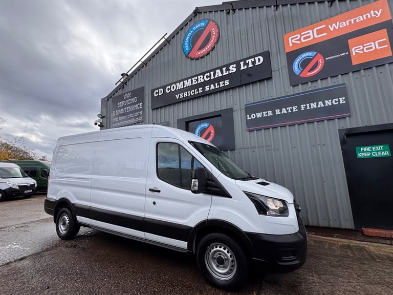 2021 Ford Transit 2.0TDCI 350 LEADER ECOBLUE L3 H2 LWB Medium Roof Euro 6 Panel Van Diesel Manual