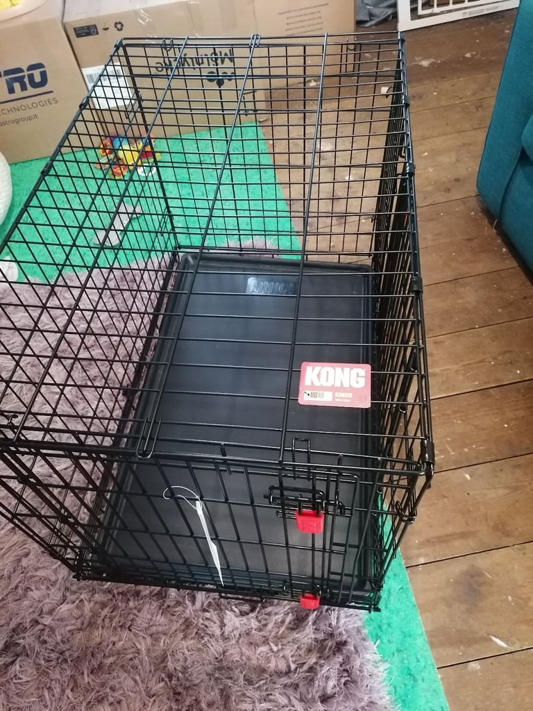 image for Large dog cage Kong solid new