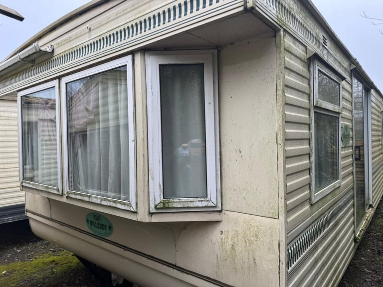 Cheap 12ft wide Renovation Project Static Caravans For Private Land