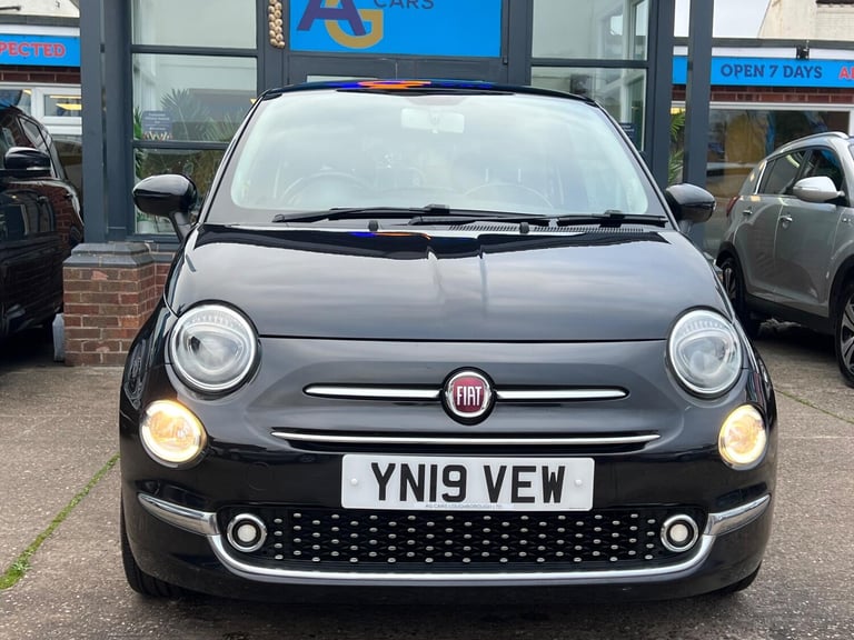 2019 Fiat 500 1.2 Lounge Hatchback 3dr Petrol Manual Euro 6 (s/s) (69 bhp) HATCHBACK Petrol Manual