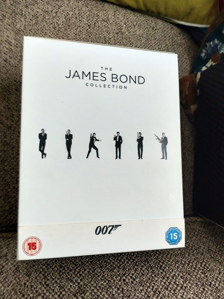 image for James Bond 24 films Blu Ray set
