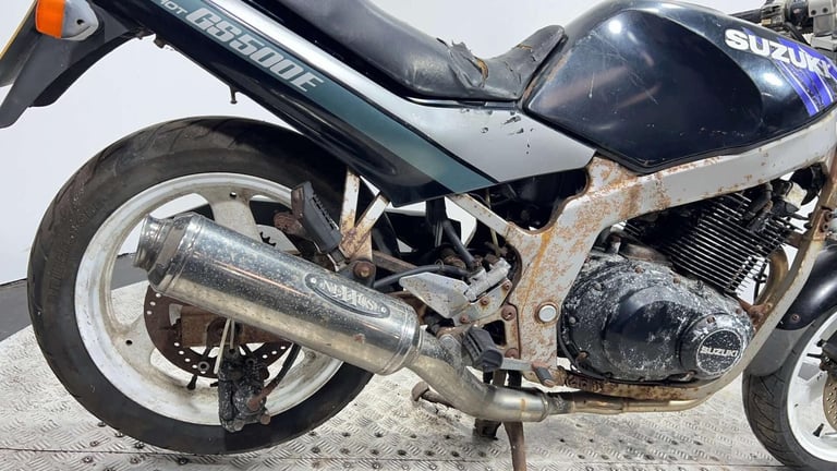 Suzuki GS500 1990 35K NON RUNNING 1 OWNER 500CC TWIN PROJECT BIKE